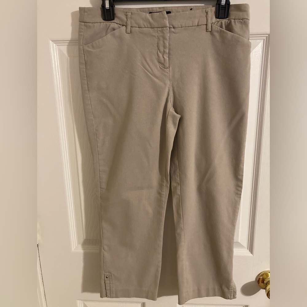 Dalia Capri Stretch Ankle Length circa 2000s Style Pants